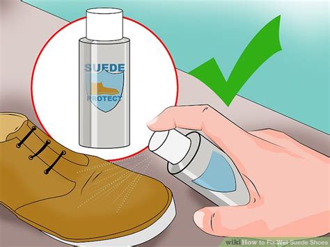 my fake suede shoe got hard|how to fix wet suede shoes.